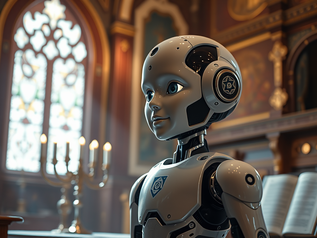 AI, Robots, Minyan, & Halachic Sensationalism