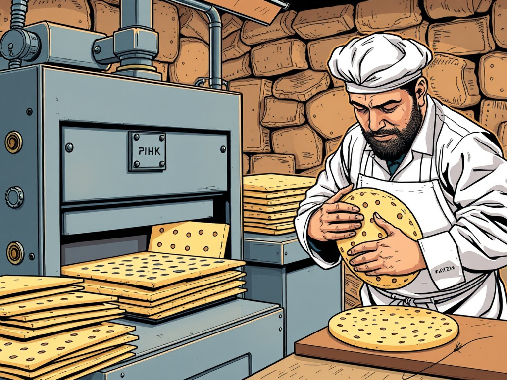 The Complete History of Machine Matza / Matzo