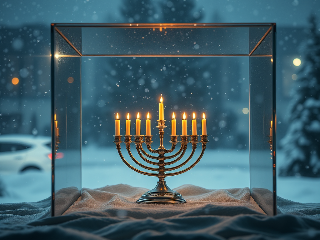 Why We (still) Light the Menorah Indoors